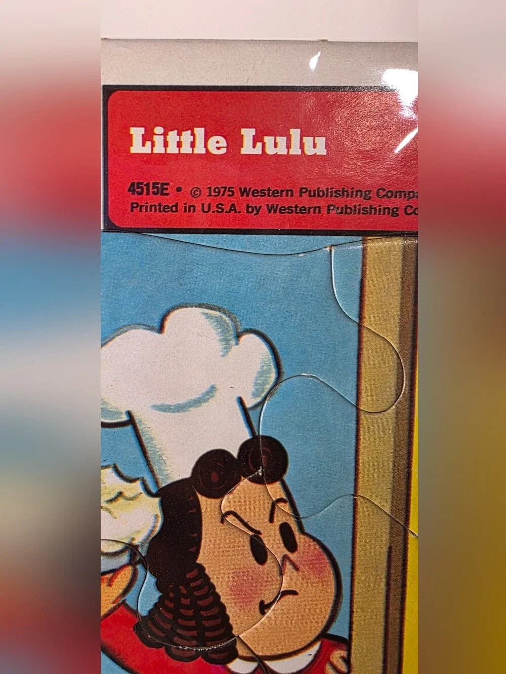 💙Vintage 1975 Little Lulu Frame-Tray Puzzle